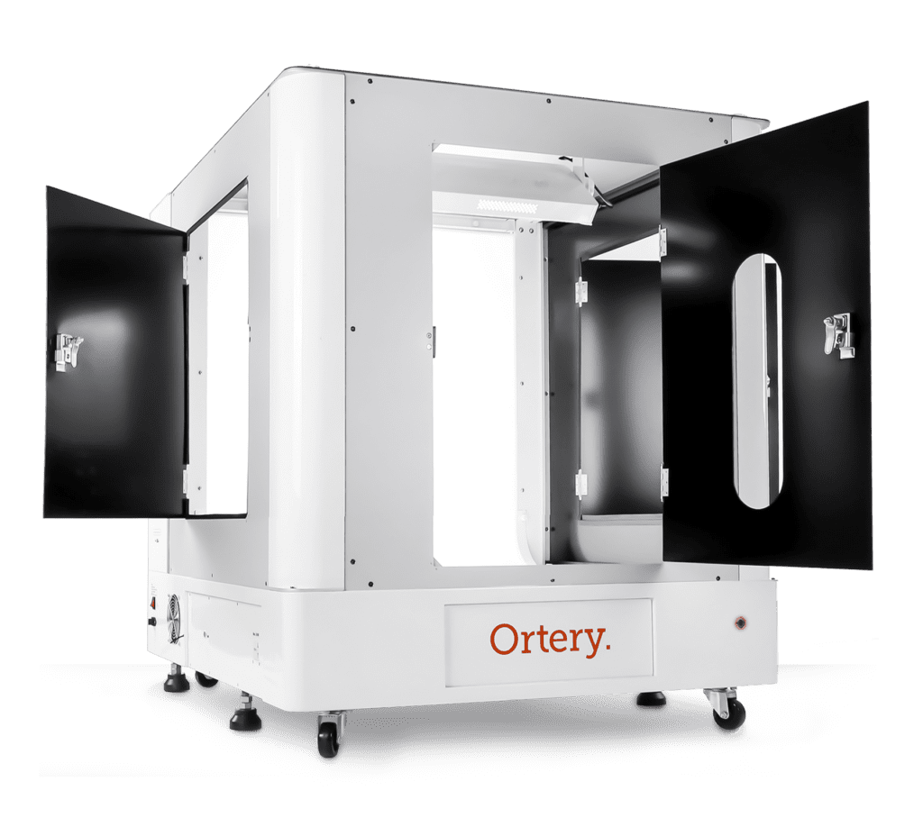 Ortery 3D PhotoBench 280 - Product Photography Solution with transparent, bottom lit 360 turntable