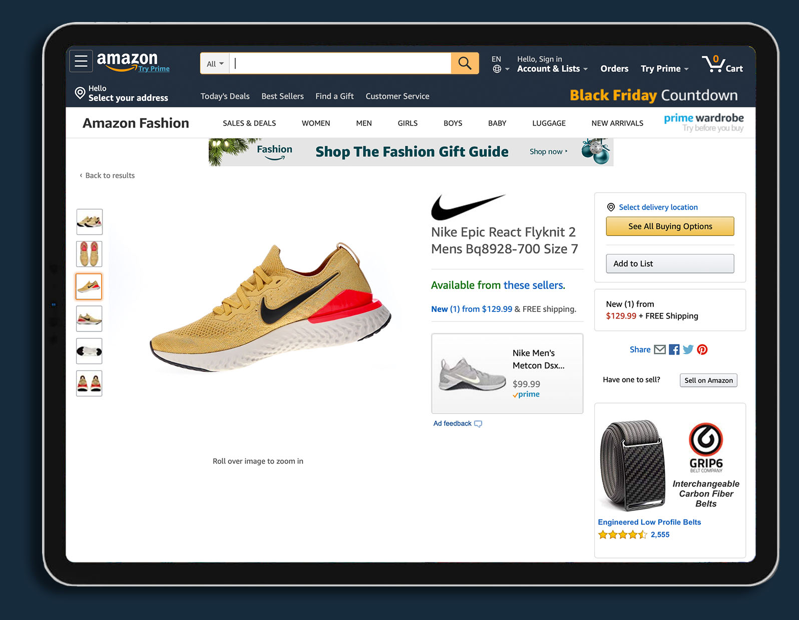 ortery-amazon-product-photography-example-nike-amazon-ipad-mobile