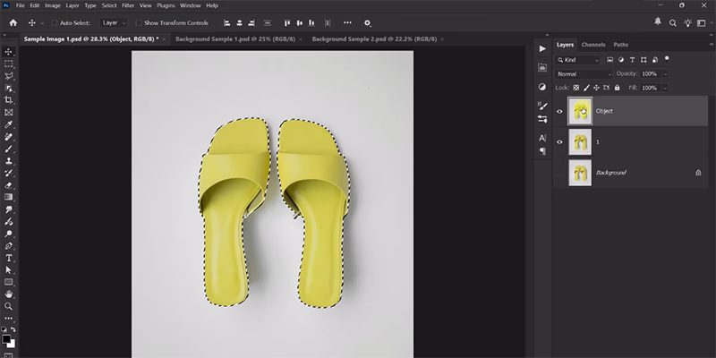 Photoshopの編集画面